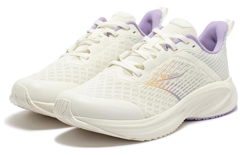 361° Comfortable Cushioning, Wear Resistant Low top Running Shoes Women’s White Purple