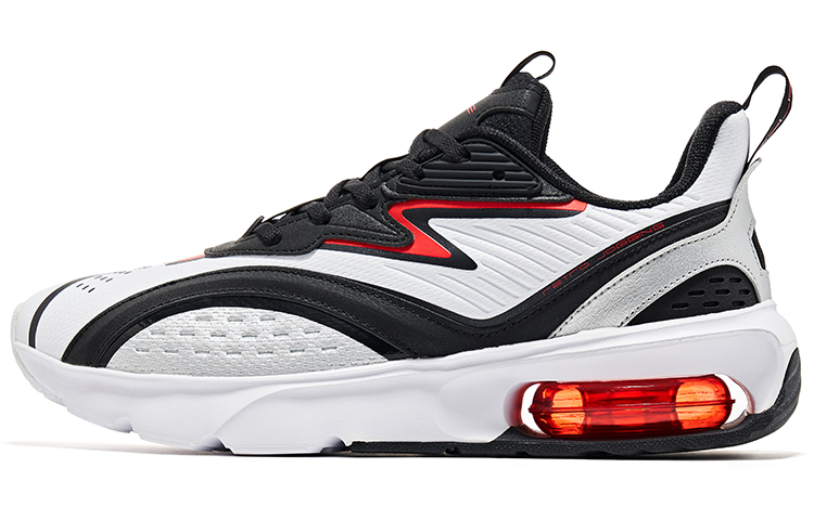 Erke Low top Running Shoes Men’s Black White