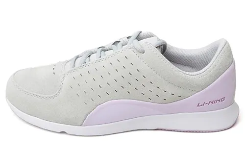Li Ning Running Shoes Women's Low Top Gray