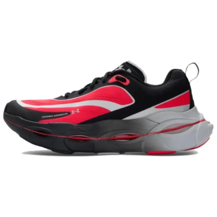 Under Armour Abrasion Resistant Breathable Low top Running Shoes Women's Black Red