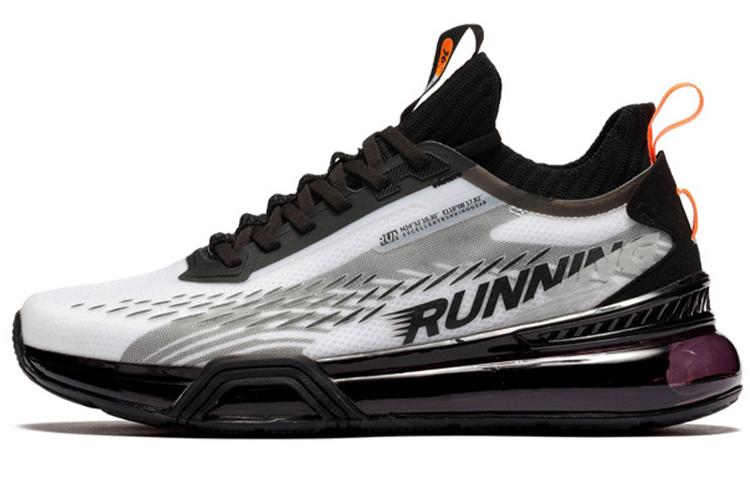 361° Mesh Cushioning Slip Resistant Low top Running Shoes Men’s White Black