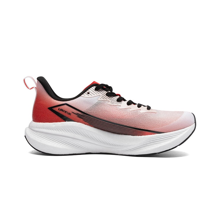 LPMX Rebound Lightweight Breathable Running Shoes Unisex Agate Red Black