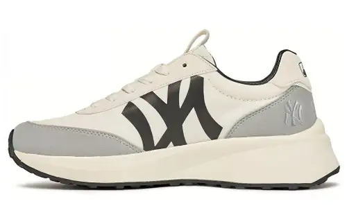 MLB Chunky Jogger Textile, Leather Cushioning Slip Resistant Abrasion Resistant Low top Chunky Sneakers Unisex