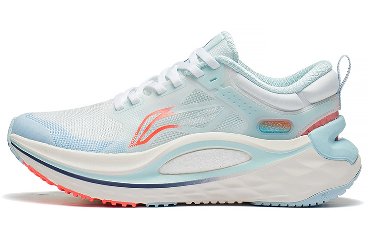 Li Ning Furious Rider 6.0 Lightweight Coverage Low top Running Shoes Women's White Blue