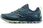 Saucony PEREGRINE 10 Peregrine Falcon Running Shoes Men's Low Top Dark Blue Gray
