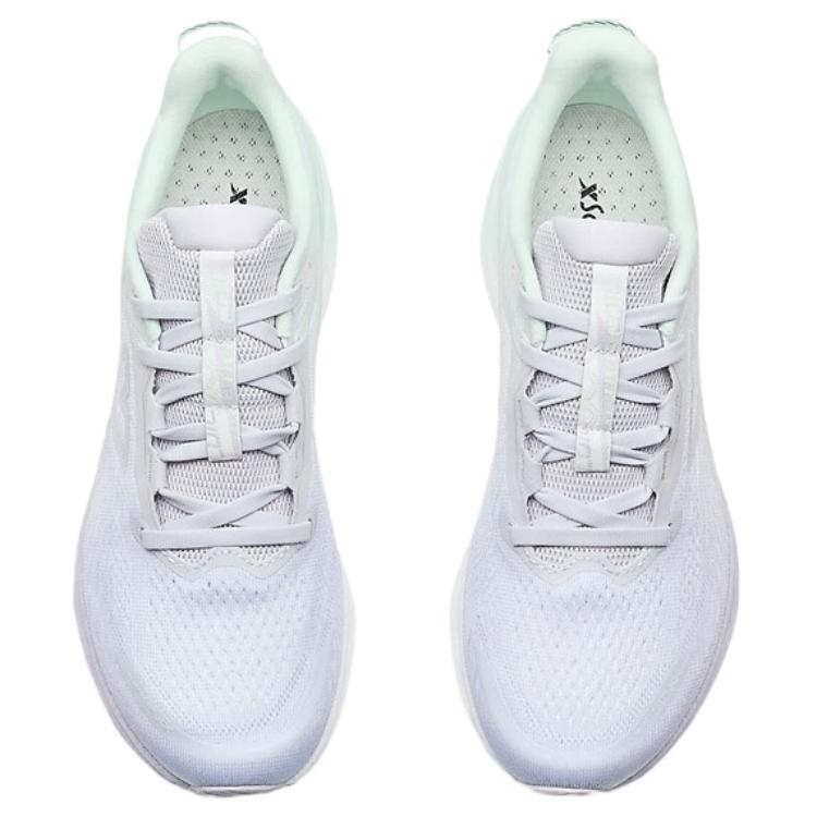 XTEP Cushioning Spin 12 Slip Resistant Coverage Low top Casual Running Shoes Women’s White Green