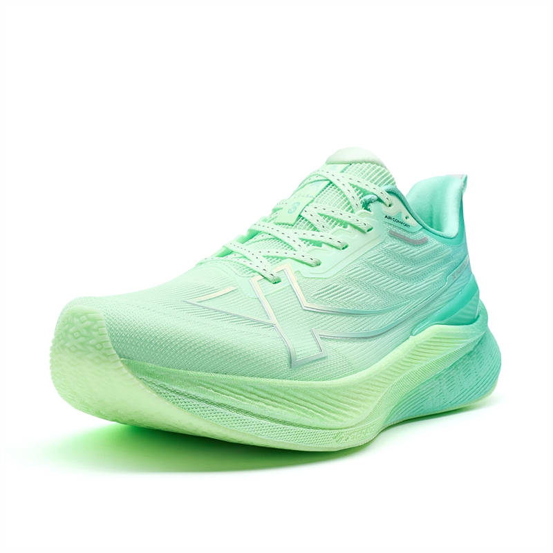 XTEP 2000km 3.0 Fabric Low top Training Running Shoes Men’s Elf Green Teal