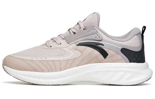 Anta Running Collection Sports Lightweight Breathable Cushioning Low top Running Shoes Women's Gray Black