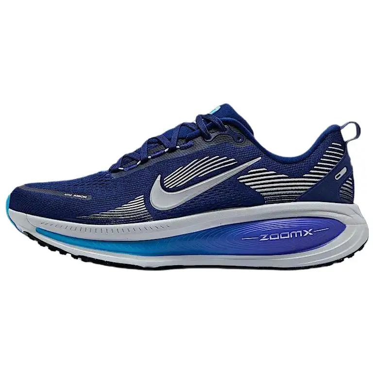 Nike Vomero 18 Mesh, Textile Breathable Low top Casual Running Shoes Men's Blue