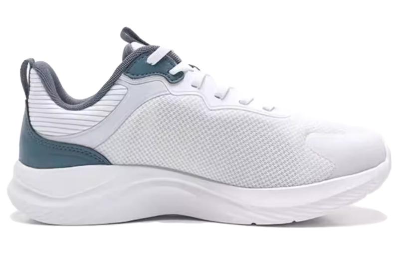QIAODAN Wear resistant And Lightweight Low top Running Shoes Men’s White Blue