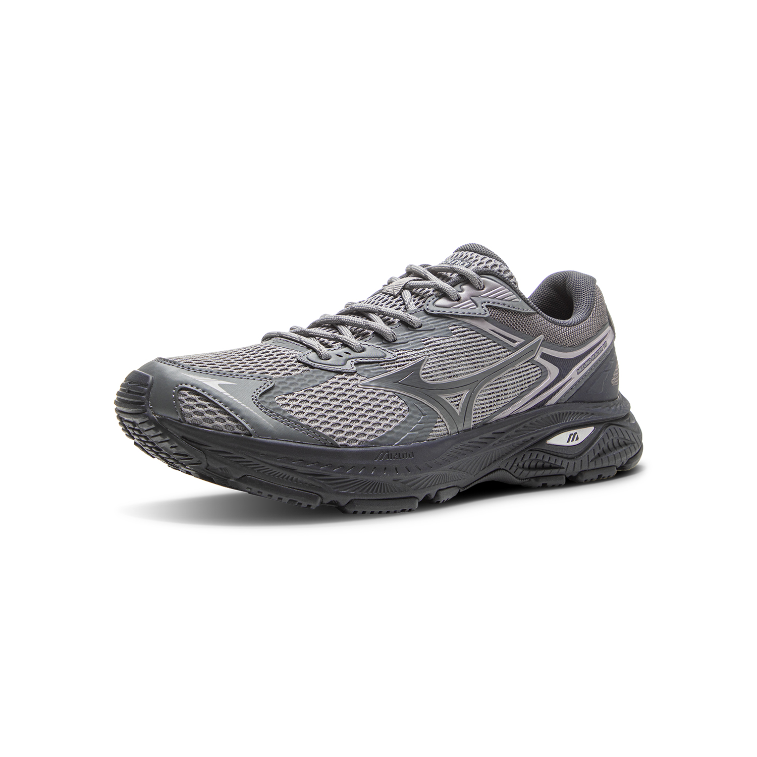 Mizuno RACER V2 Low top Sprint Running Shoes Unisex Carbon Gray