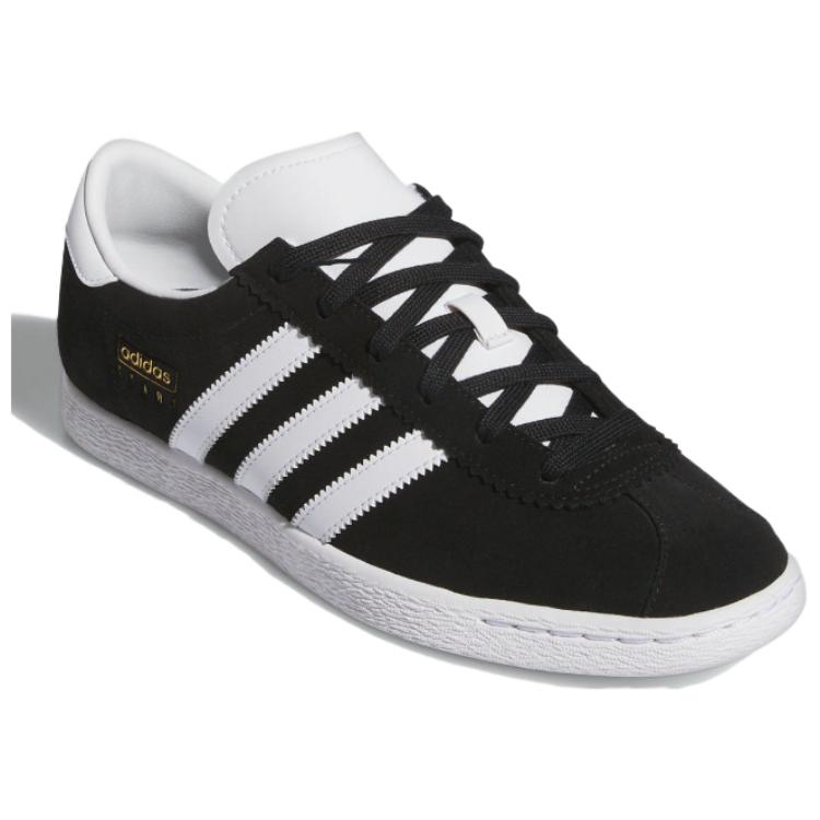 Adidas Originals Stadt Low top Skateboard Shoes Unisex Black White