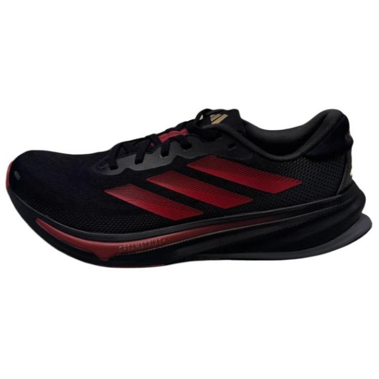 Adidas Supernova Rise 2 Slip Resistant Abrasion Resistant Low top Running Shoes Unisex Red