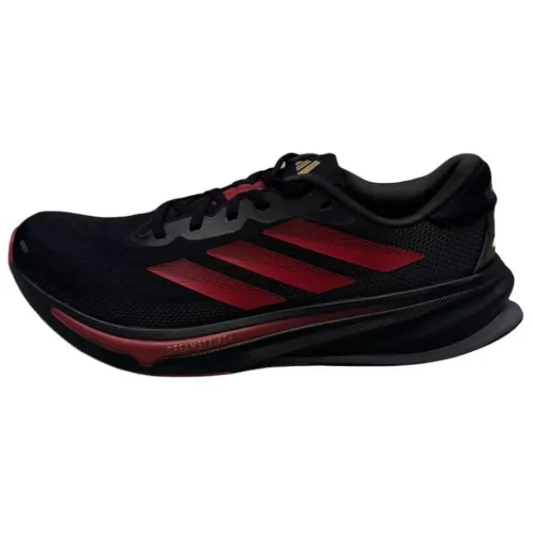 Adidas Supernova Rise 2 Slip Resistant Abrasion Resistant Low top Running Shoes Unisex Red