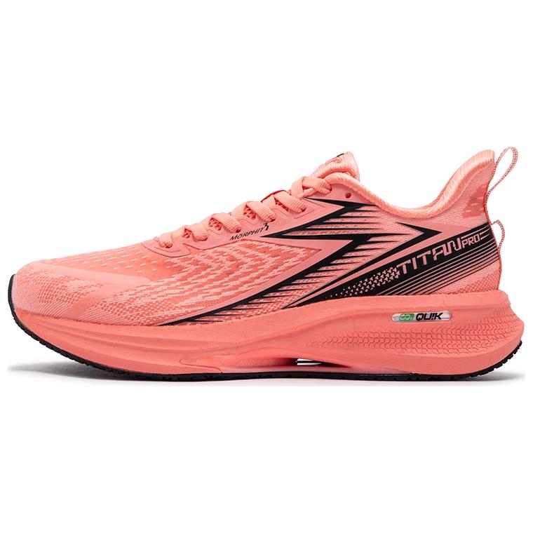 361° TITAN Ⅱ PRO Mesh Slip Resistant Abrasion Resistant Low top Running Shoes Women’s Orange Black