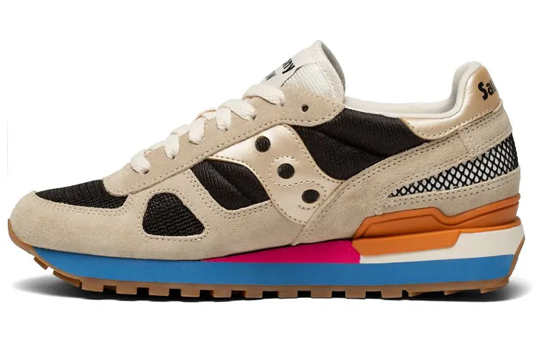 Saucony Shadow Original Low top Retro Running Shoes Women's Khaki Standard M