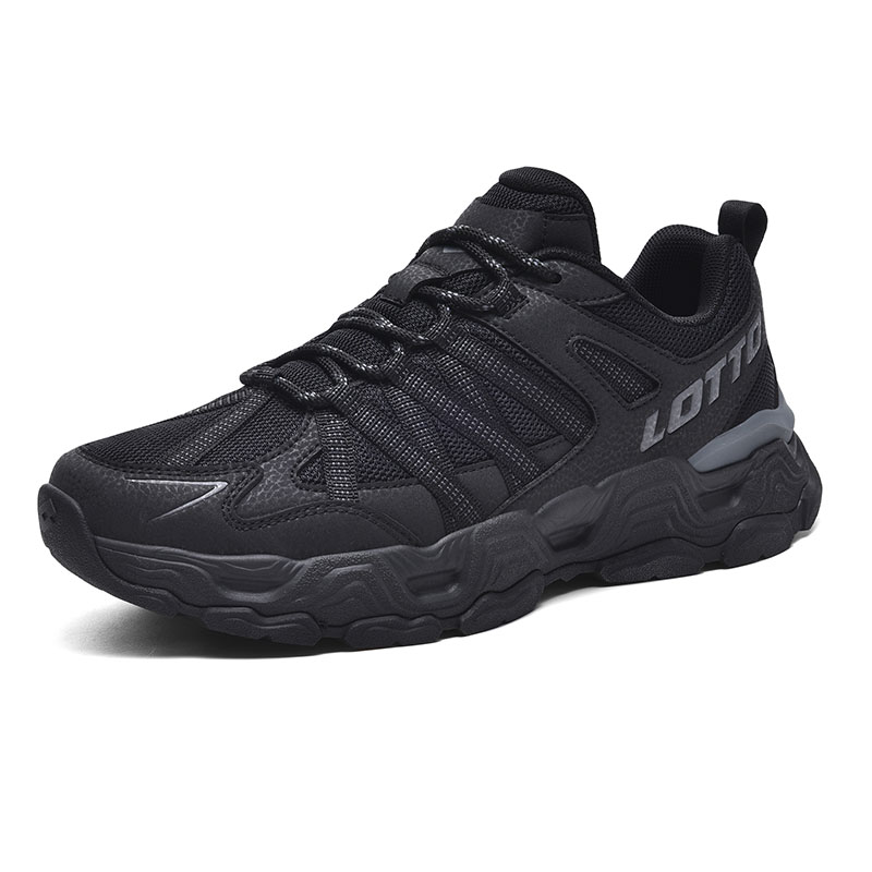 LOTTO Outdoor Collection Cushioning Slip Resistant Abrasion Resistant Low top Outdoor Shoes Women’s Black