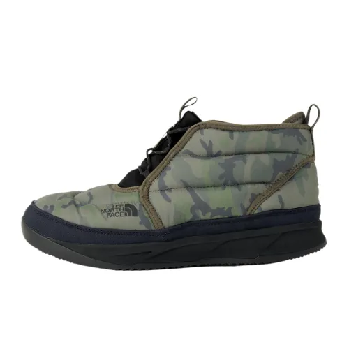 THE NORTH FACE Nuptse Mid top Outdoor Shoes Men's Green