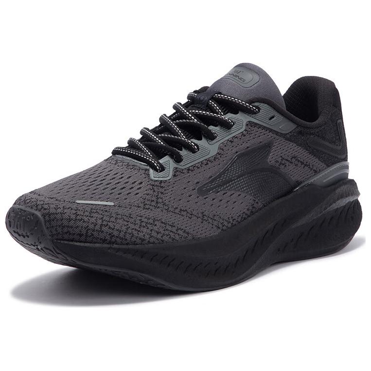 361° Foam 4.0 Abrasion Resistant Slip Resistant Low top Running Shoes Men’s Gray Black