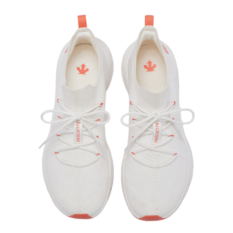 DESCENTE RUNNING Cushioning Rebound Low top Sports Running Shoes Women’s Peach Pink