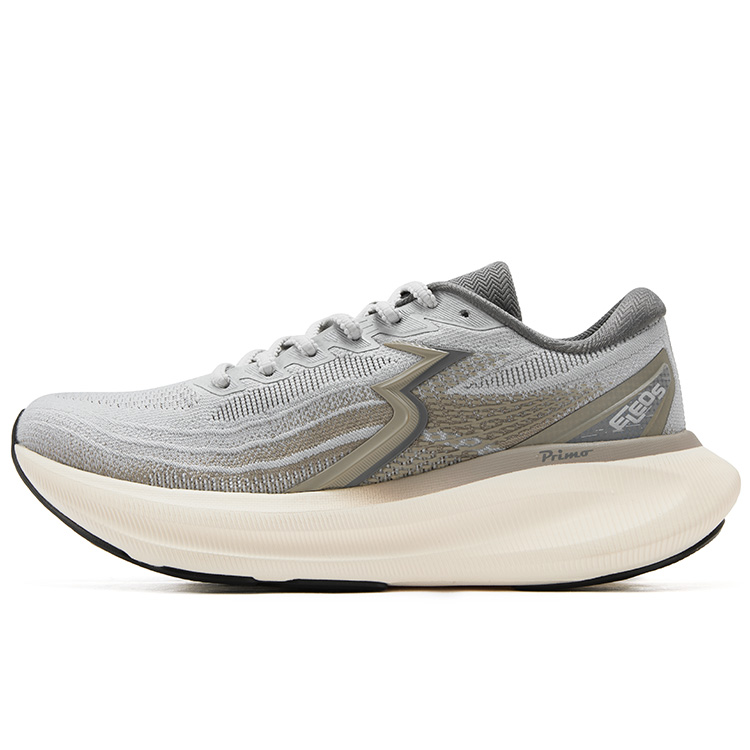 361° International Cables ELEOS PP Film Polypropylene Film Low top Casual Running Shoes Men’s Shale Gray