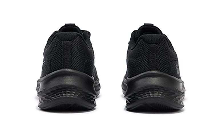 361° Cushioning Slip Resistant Abrasion Resistant Breathable Low top Running Shoes Women’s Black Gray