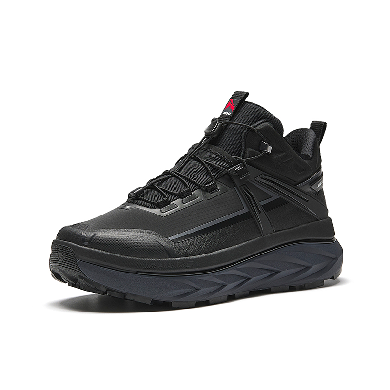 Anta Mountain Opening V2 Slip Resistant Abrasion Resistant Mid top Outdoor Shoes Men’s Basic Black