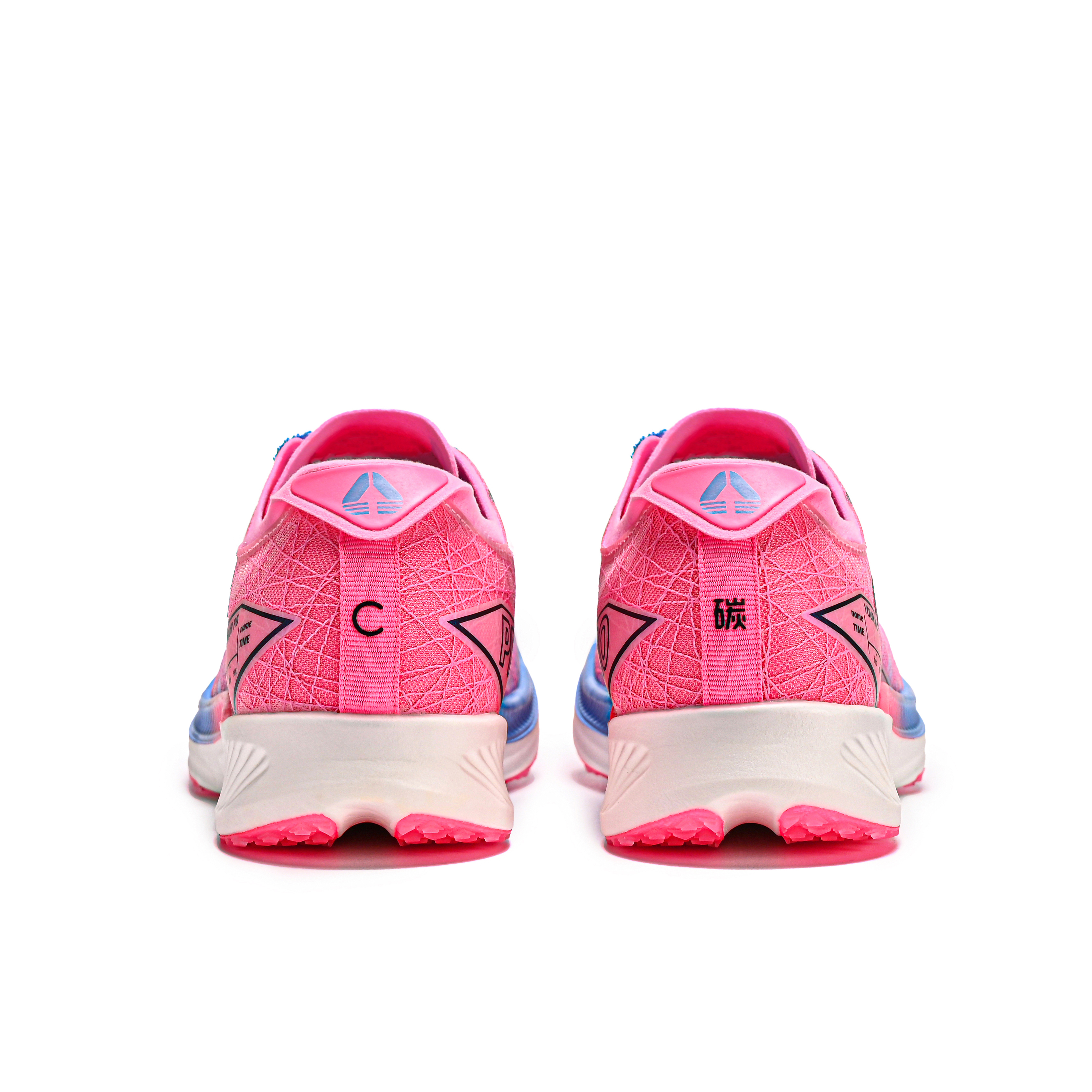 CIERSES Low top Running Shoes Unisex Fluorescent Cherry Blossom Pink
