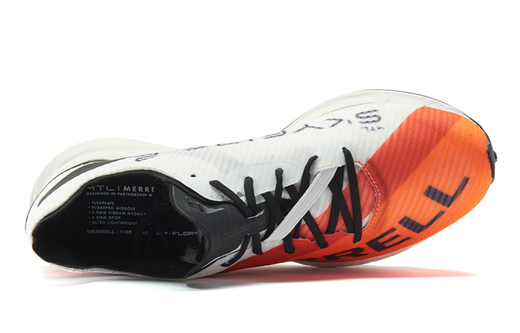 MERRELL MTL Skyfire 2 Slip Resistant Abrasion Resistant Low top Outdoor Shoes Women’s White Orange