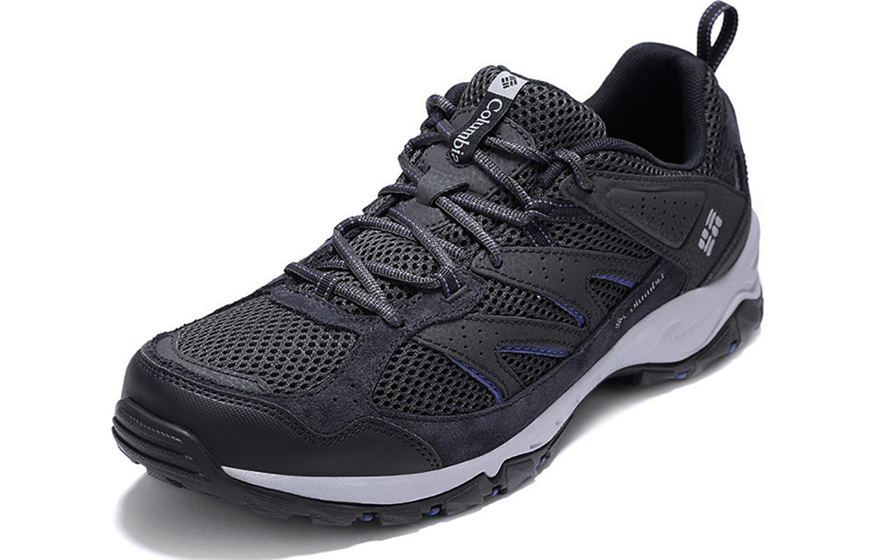 Columbia Hiking Outdoor Textile, Synthetic Leather Cushioning Slip Resistant Breathable