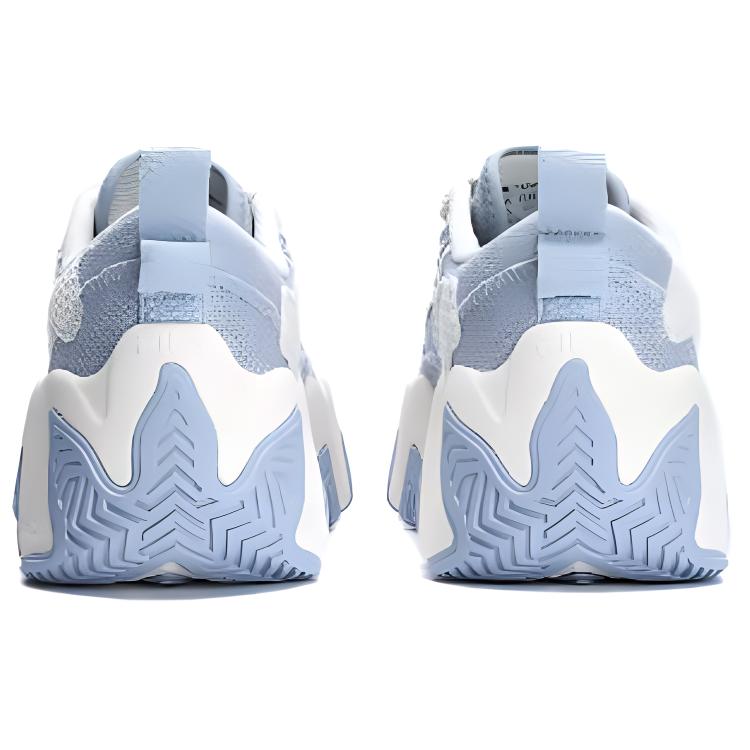 Женские кроссовки Fila FUSION STARFISH CANVAS (бело-синие) — фото 4