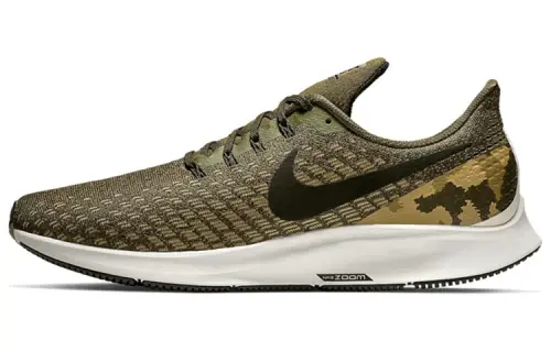 Nike Pegasus 35 Gpx Soul Eye Sports Fabric Shock Absorbing Wear Resistant Breathable Lightweight Low Top Marathon Running Shoes Men's Brown