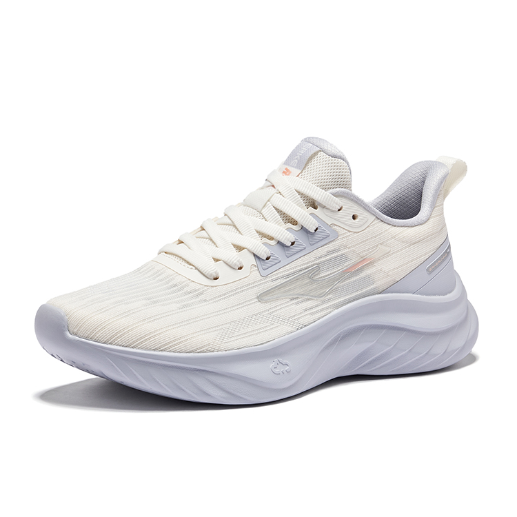 Erke Riding The Wind Lightweight Breathable Low top Running Shoes Women’s Microcrystal White Smoky Purple