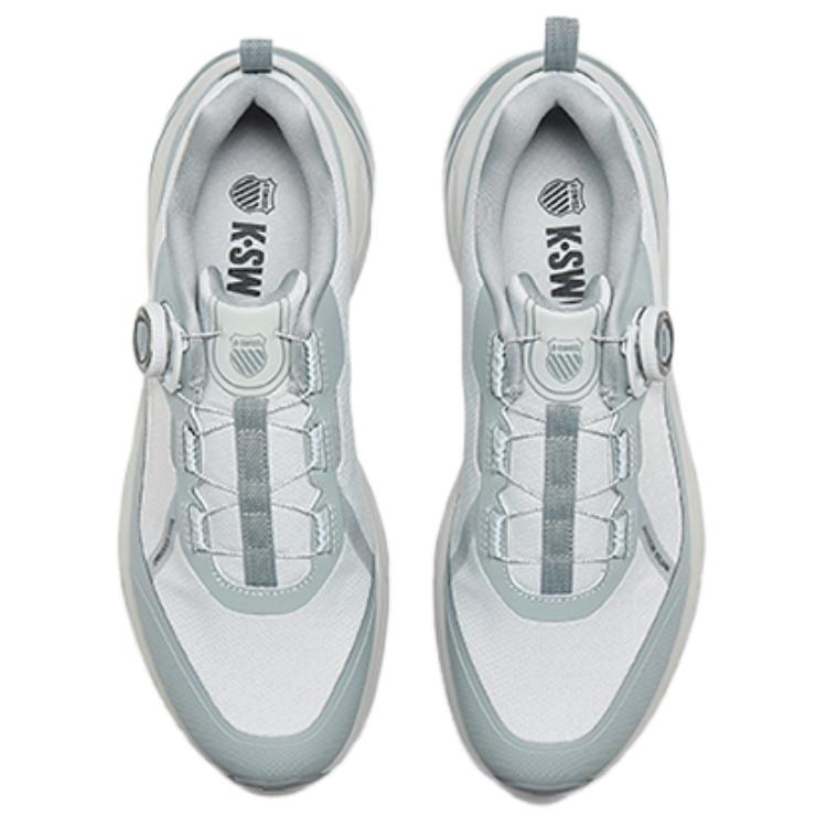 K·SWISS Slip Resistant Abrasion Resistant Low top Running Shoes Men’s Gray