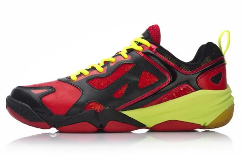 Li Ning Dovega Sports Breathable, Lightweight, Slip Resistant Low top Running Shoes Men's Red