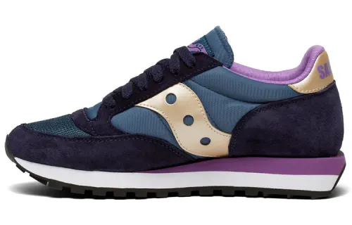 Saucony Jazz 81 Running Shoes Women's Low Top Blue/Purple/White/Gold