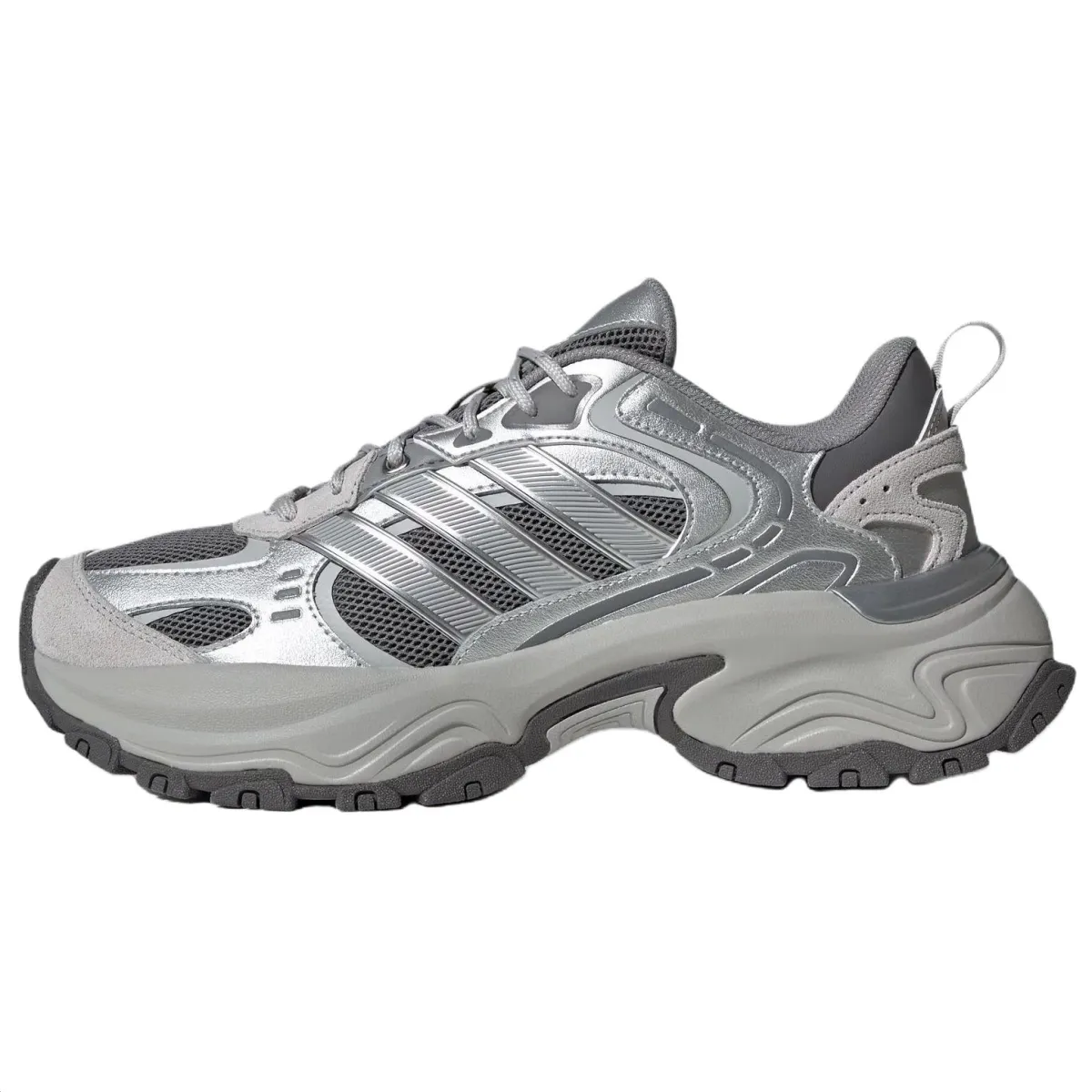 Adidas SHADOW FEVER Low top Chunky Sneakers Unisex Silver Gray