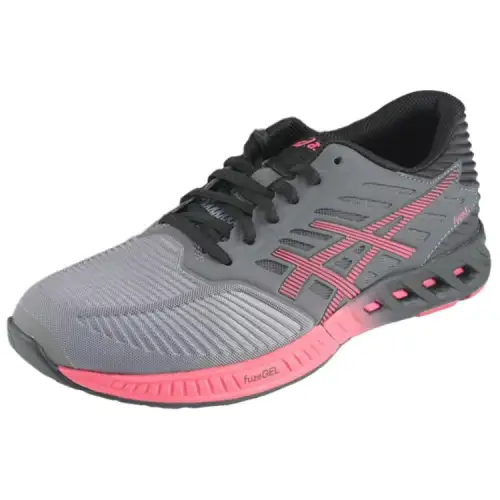 Asics Fuze Abrasion Resistant Low top Running Shoes Women's Gray