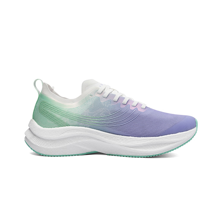 LPMX Running Shoes Men’s Low Top Purple/Aqua Green