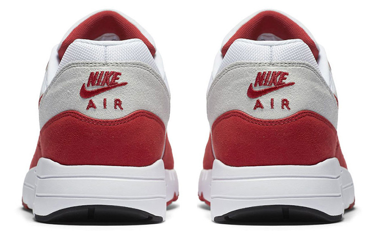 Мужские кроссовки Nike Air Max 1 Ultra 2.0 LE (бело-красные) — фото 4