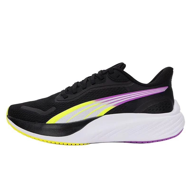 PUMA Pounce Lite Soft And Comfortable Slip Resistant Abrasion Resistant Low top Casual Running Shoes Unisex Black
