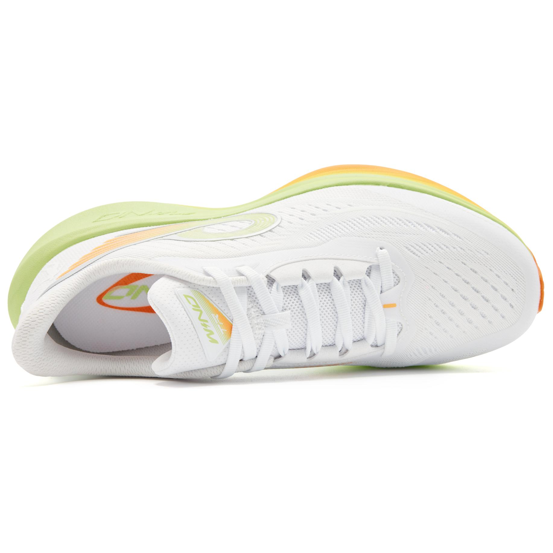 QIAODAN Strong Wind 3TR Running Shoes Men’s Low Top Jordan White Green Amla