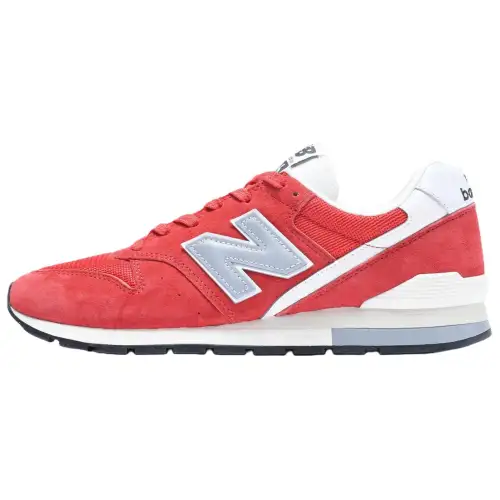 New Balance NB 996 Cushioning Abrasion Resistant Cushioning, Wear Resistant Low top Running Shoes Unisex Red