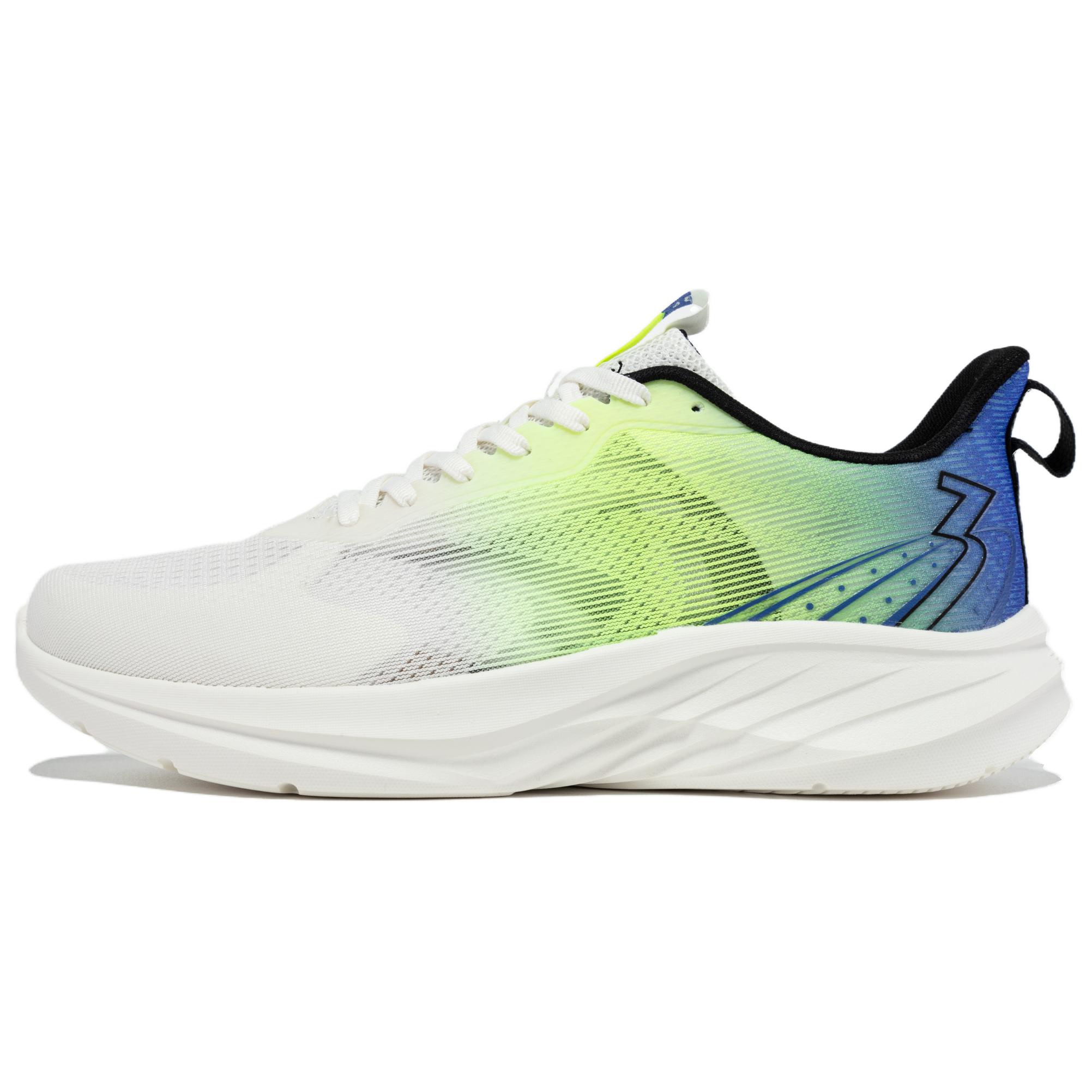 361° Cushioning Lightweight Cushioning Lightweight Low top Casual Running Shoes Men’s White Cyan Blue