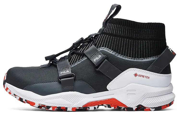 FILA Athletics Running Shoes Men's Mid Top Dark Gray