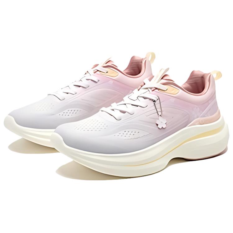 QIAODAN Abrasion Resistant Breathable Low top Casual Running Shoes Women’s Pink