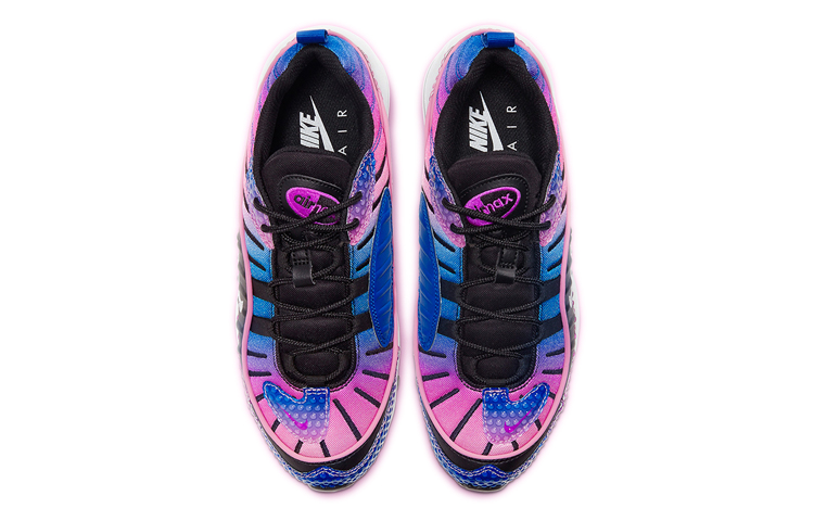 Женские кроссовки Nike Air Max 98 (сине-фиолетовые) — фото 5