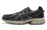 Asics Gel Venture 6 Abrasion Resistant Breathable Low top Running Shoes Men's Black Gray