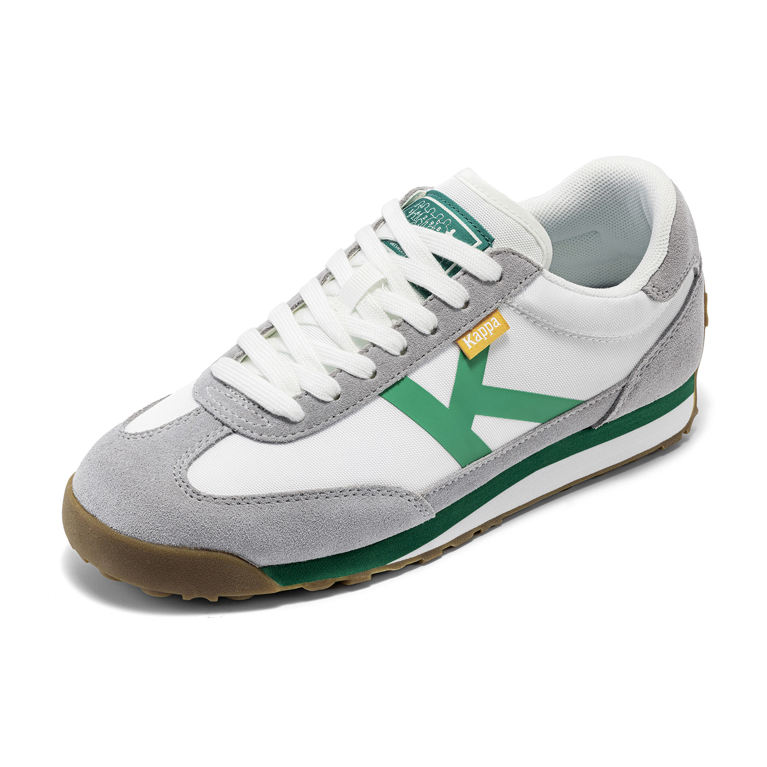 Kappa Vintage Slip Resistant Low top Running Shoes Unisex Gray