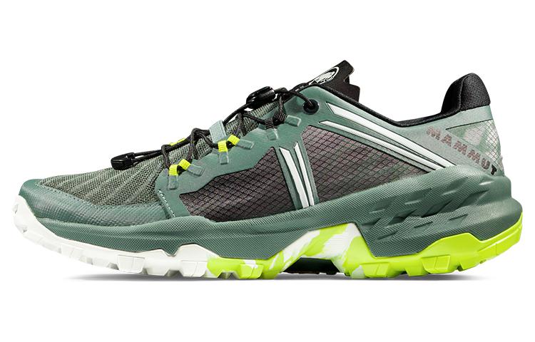 MAMMUT Sertig Cushioning Slip Resistant Abrasion Resistant Low top Outdoor Shoes Men’s White Green